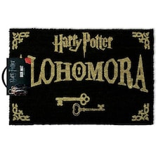 Harry Potter Alohomora Door Mat - Black/Brown - 60cm x 40cm