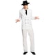 image 2 of Fever Mens Gangster Costume Set - White - M R | Multi | M