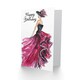 image 2 of Couture Dress Floral Hat Fashion Woman Her Birthday Card