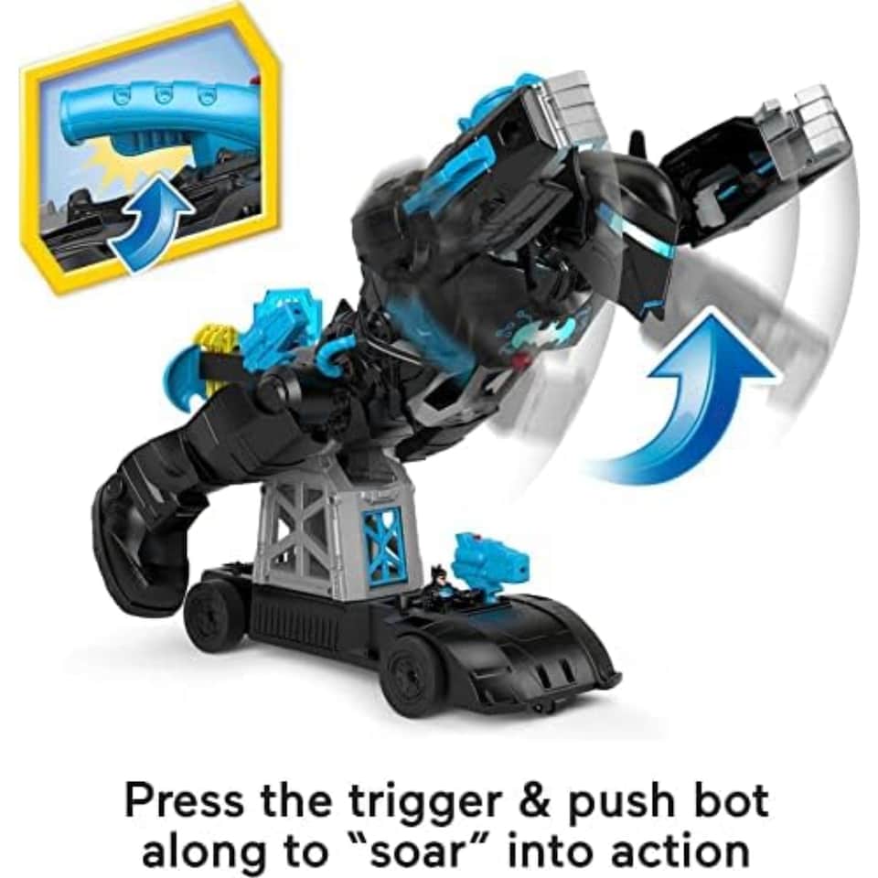 image 1 of Imaginext DC Super Friends Bat Tech Batbot Playset