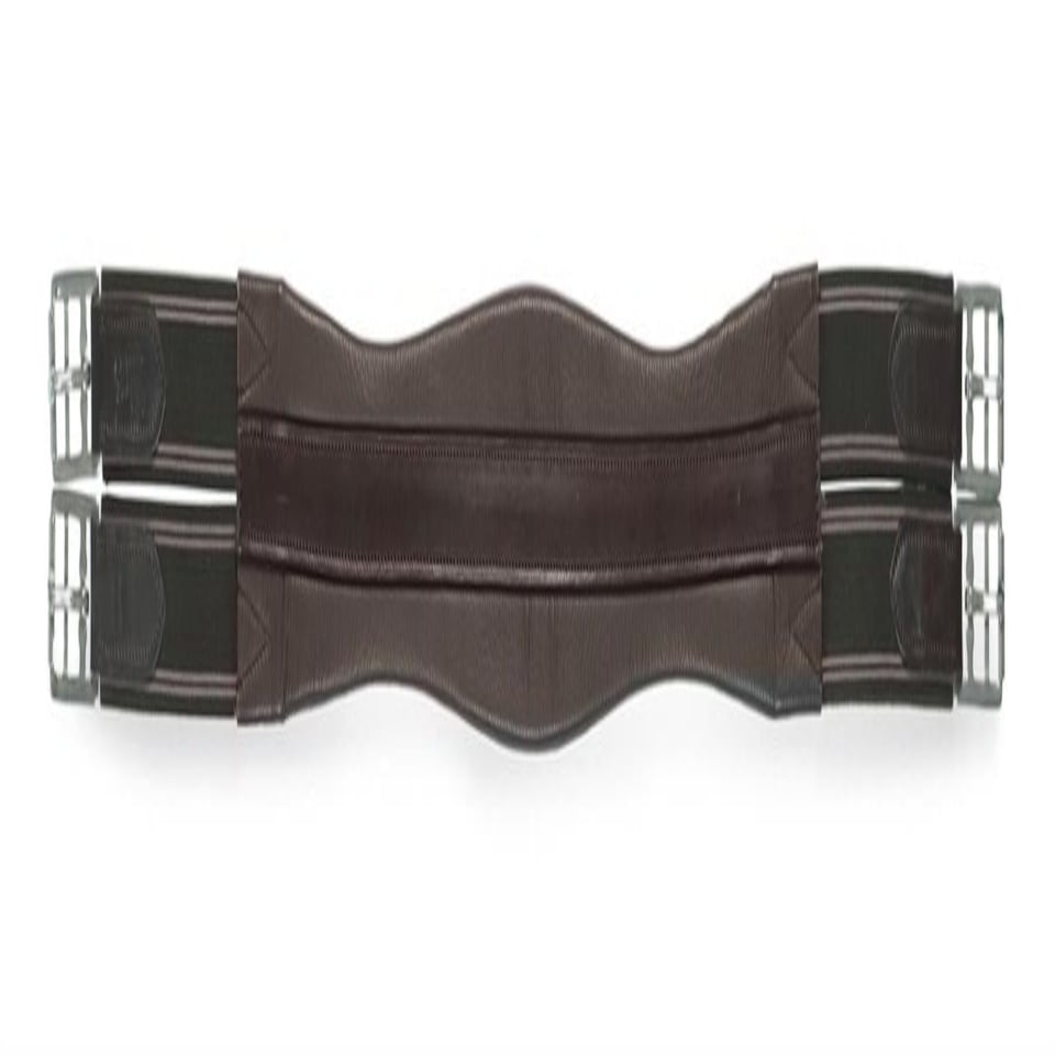 image 1 of Wessex Leather Atherstone Girth With Elastic Brown | Size: 34 Inch
Colour: H.Brown