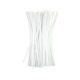 image 1 of Pack of 50 White Coloured Pipe Cleaners 30cm x 6mm Craft Chenille Stems