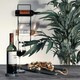 image 5 of Argon Tableware 2 Piece Marble Wine Bottle Coaster & Cooler Set - Black Multi