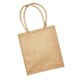 image 2 of Westford Mill Boutique Jute Shopper Bag - Natural - One Size Cream