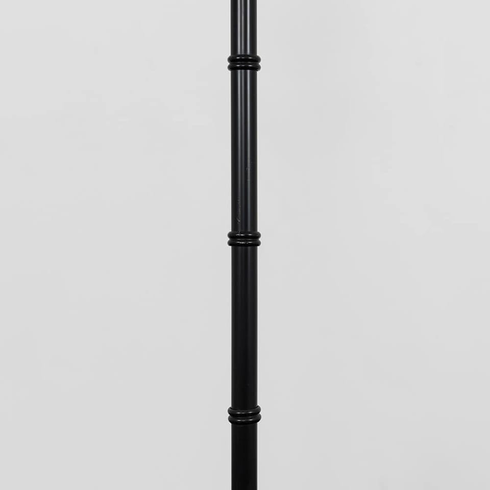 image 1 of ValueLights George Monkey Hanging Modern Black Floor Lamp Base | Black