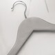 image 7 of Harbour Housewares Wooden Children's Hangers - Grey - Pack of 20