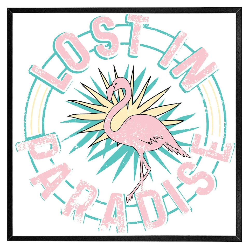 image 1 of Lost in paradise (Picutre Frame) Grey | XS