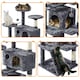 image 4 of Yaheetech 156 cm Multilevel Indoor Cat Climbing Frame Dark Grey
