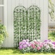 image 9 of COSTWAY 2 Pack Garden Plant Trellis Stakes for Climbing Plants