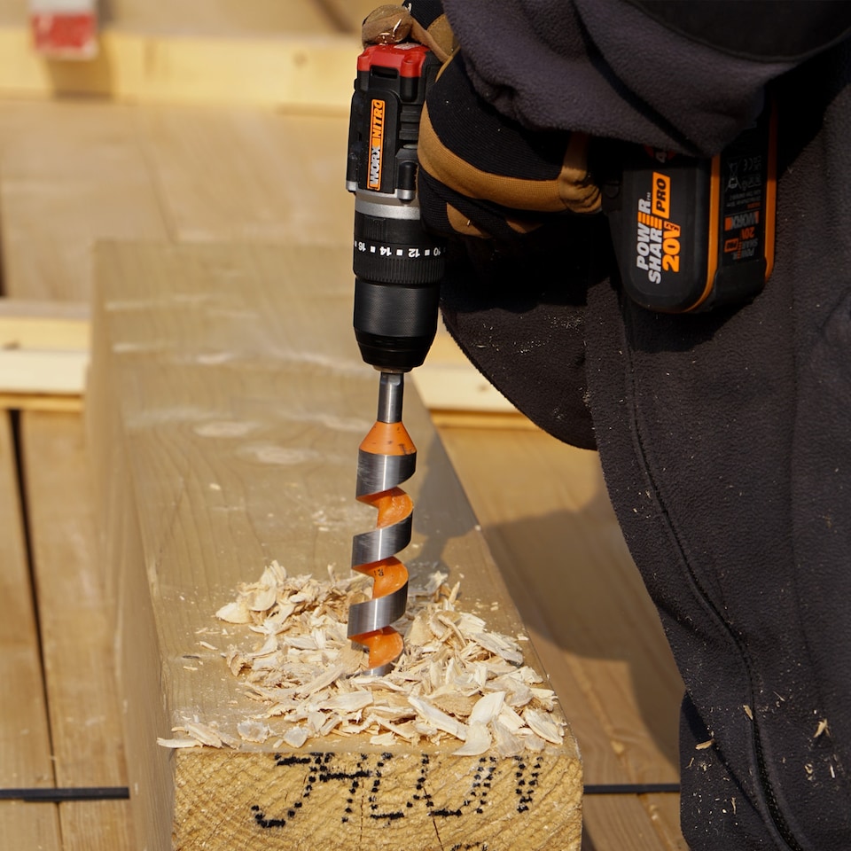 image 1 of WORX 20V Nitro Brushless Compact Combi/Impact Drill Kit 1x 2.0Ah Battery and Charger WX355.1