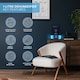 image 2 of MONHOUSE Premium Dehumidifier - 1000ml - Ultra Quiet Electric Moisture Absorber - 7 Colorful Nightlight, 2 Working Modes, Touch Screen, Auto Shut Off - Navy