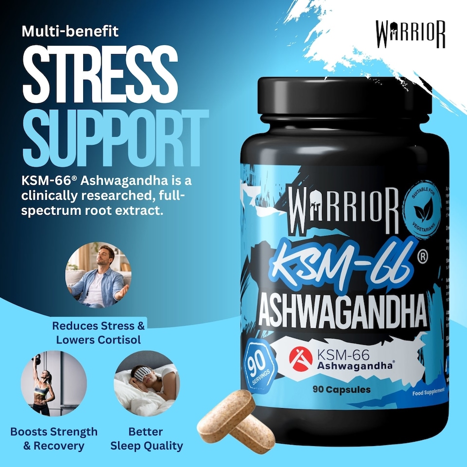 image 1 of Warrior Ashwagandha - 90 Capsules