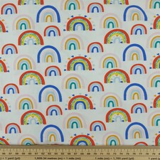 White Cotton Jersey Stretch Knit Fabric for Dressmaking, 147cm / 57" Wide - per metre