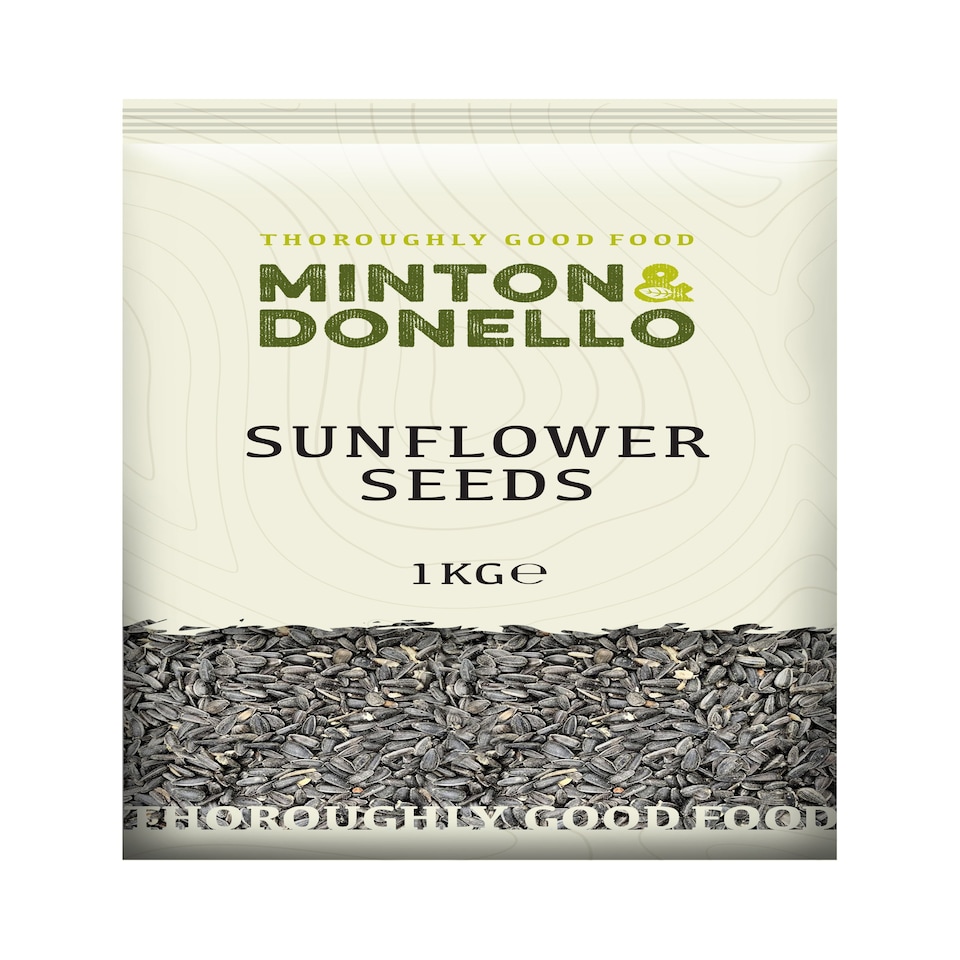 image 1 of Minton & Donello Sunflower Seeds 6 x 1Kg