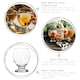image 2 of LAV Nectar Glass Tumblers - 215ml - Pack of 6 | Clear | Clear
