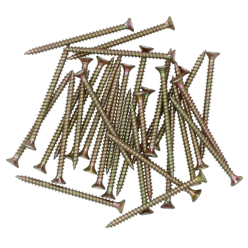 image 1 of Countersunk Multi Purpose Chipboard Wood Timber Screws 50mm Long 70pc