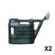 image 2 of 2 of 6.5L Ward Garden Watering Can With Rose - Green