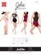 image 1 of Jalie 3892 Joelle Half Zip Leotards Paper Sewing Pattern – Children’s, Teenagers’ & Women’s Dancewear, 27 Sizes, Intermediate
