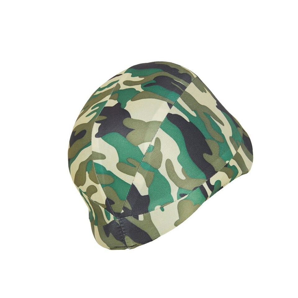 image 1 of Bristol Novelty Childrens/Kids Camouflage Helmet Cover - Green - One Size One Size