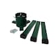 image 2 of Titan Heavy Duty Christmas Tree Stand Green Metal Extra Large for Real Trees up to 15ft Tall