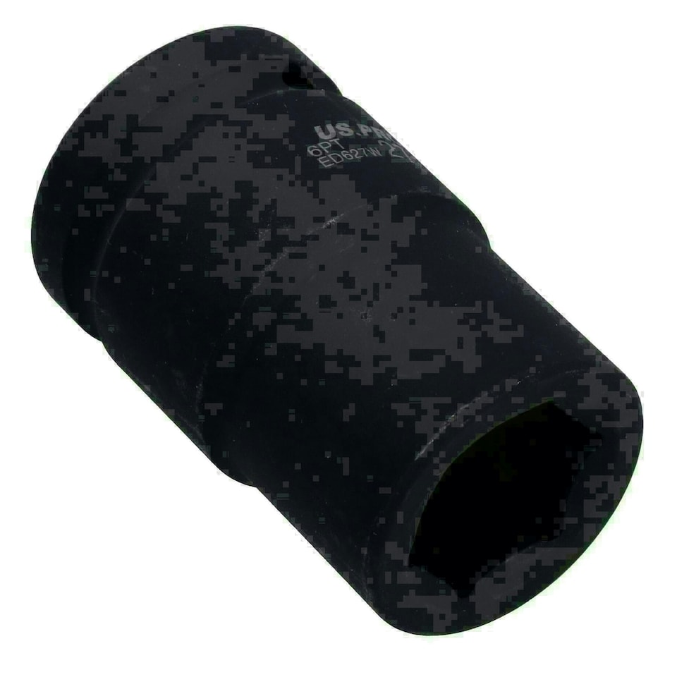image 1 of 1" Drive 27mm Double Deep Impact Impacted Socket 6 Sided Single Hex HGV