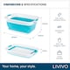 image 9 of Foldaway Laundry Basket Turquoise