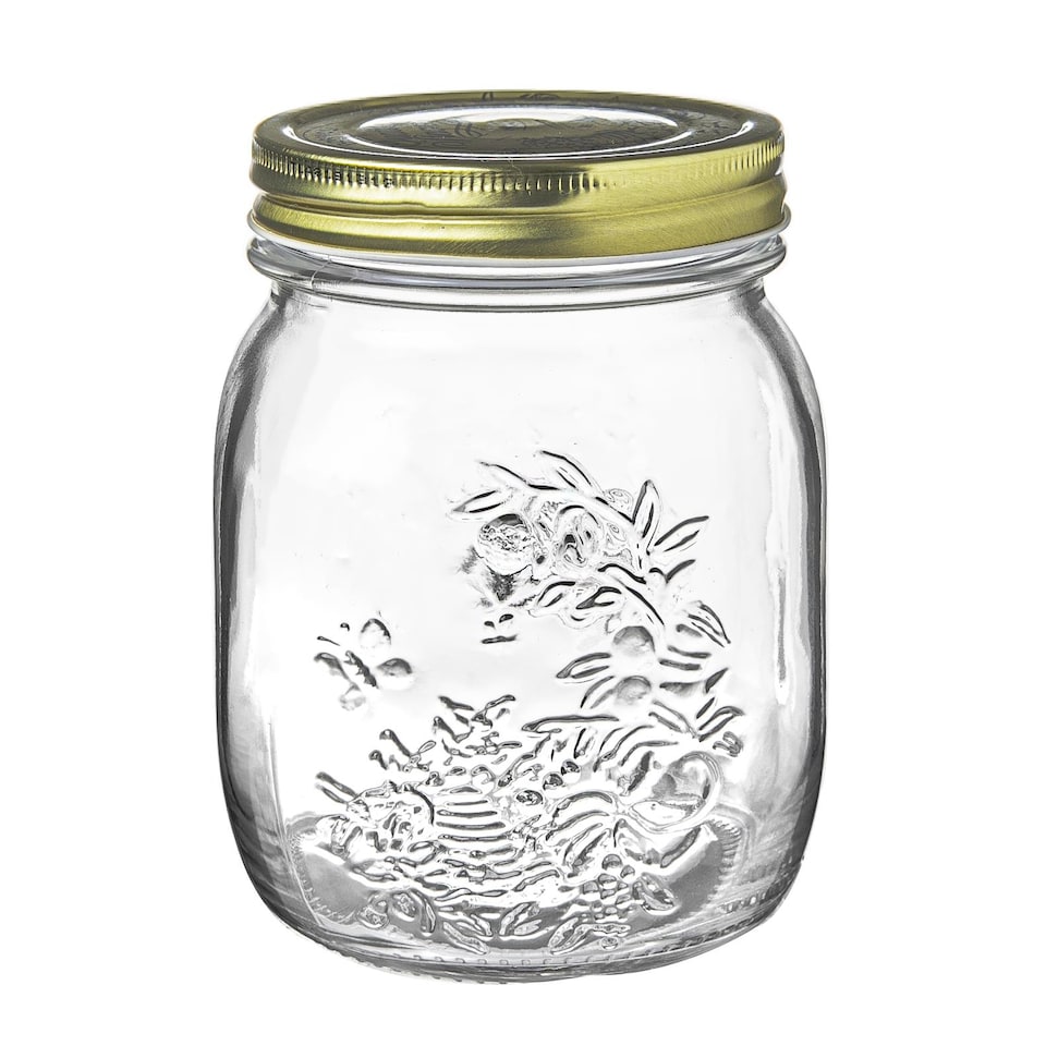 image 1 of Bormioli Rocco Quattro Stagioni Glass Preserving Jars - 700ml - Clear - Pack of 4