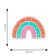 image 5 of ValueLights Kids Battery Powered Wooden Rainbow Wall Table Lamp | Multi