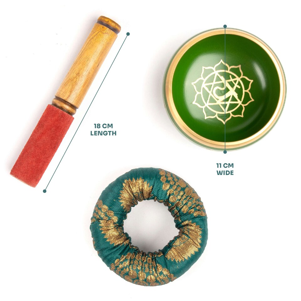 image 1 of Myga Heart Chakra Singing Bowl