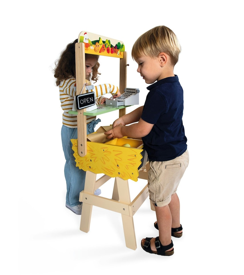 image 1 of Janod Play Farm Market