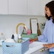 image 8 of SmartStore Essence Medium White Organiser Tray Storage Basket, 5.6L White