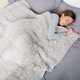 image 3 of OHS Fluffy Fleece Sensory Sleep Therapy 6kg Weighted Blanket 125 x 180 cm