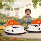 image 8 of AIYAPLAY 360° Rotation 12V Kids Bumper Car w/ Remote Control, Orange