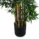 image 4 of Leaf Design 120cm Artificial Oriental Bamboo Plant | Green | 4ft