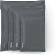 image 1 of Straame 100 Assorted Grey Postal Bags, Self-Seal, Flexible, Tear-Proof, 4 Sizes, 25 Each. Grey | DL