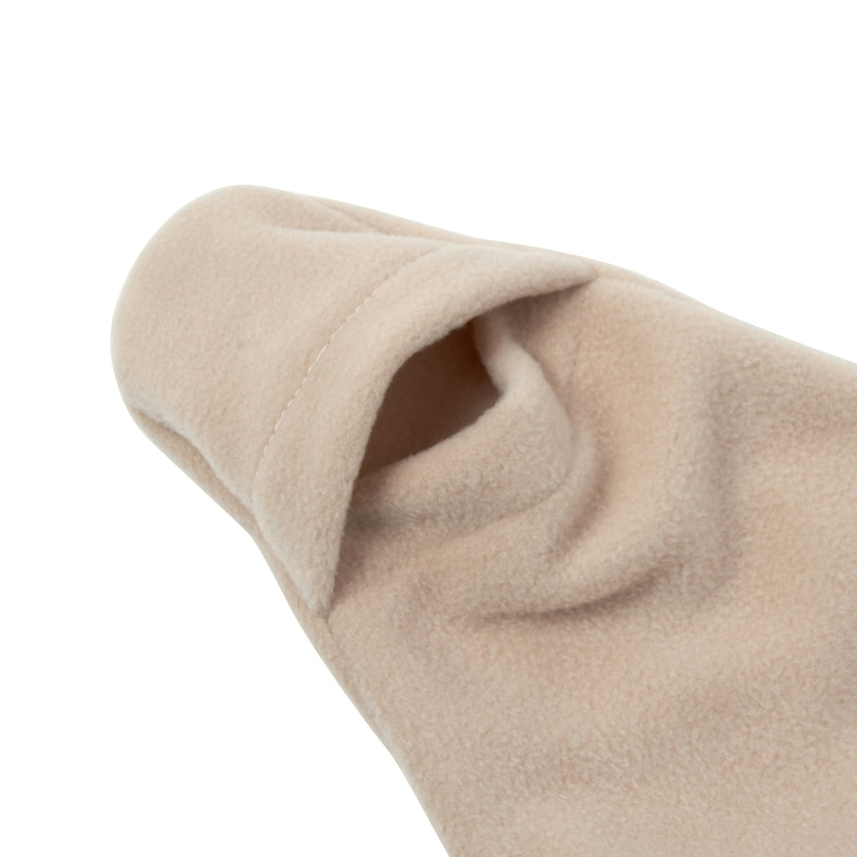 image 1 of Clair de Lune Star Fleece Wrap Blanket 6-12 Months - Oatmeal