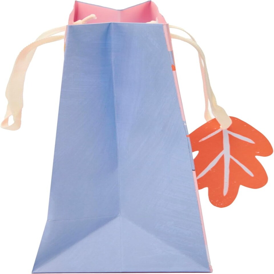 image 1 of Cute Animals Design Medium Gift Bag for Baby Girl Multi