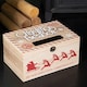 image 2 of 30cm Wooden Christmas Eve Gift Box with Personalisable Name Plate