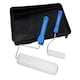 image 6 of 2 x Decorators Roller Trays Rollers 100mm and 230mm + Paint Brush Set DIY 11pc