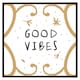 image 2 of Good vibes (Picture Frame) Brown | Oak | XS