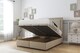 image 2 of Sloomy Lancaster Almond Coniston Ottoman Bed Base With 54" Floor Standing Headboard 4'6 Double | Cream | Almond | Double | 1