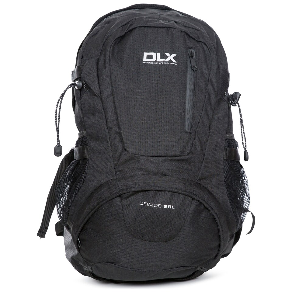 image 1 of Trespass Deimos Rucksack/Backpack (28 Litres) | Black | Black X | One Size | 1