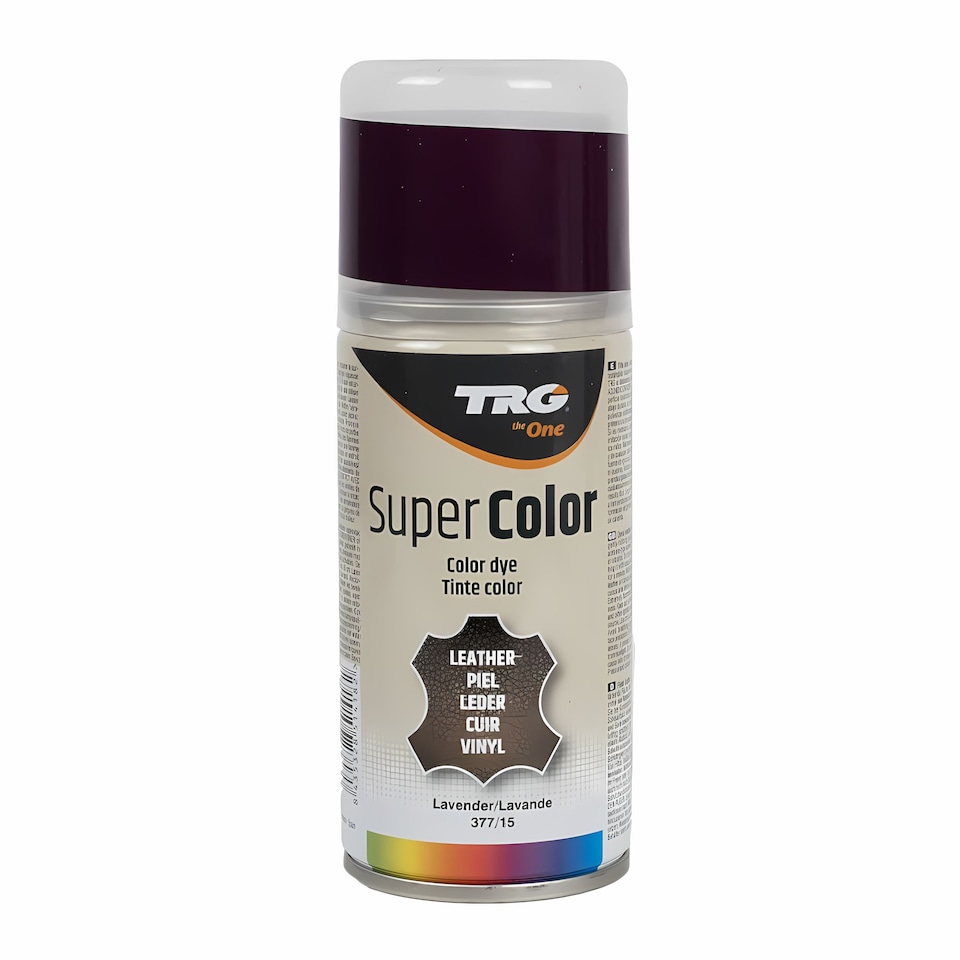 image 1 of TRG Super Colour Aerosol Paint - Leather and Vinyl Recolouring 150ml | Purple | Lavender