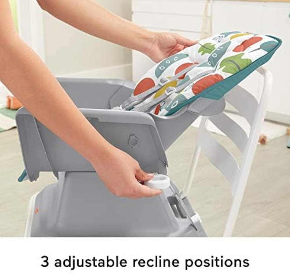 image 1 of Fisher Price Space Saver Simple Clean High Chair