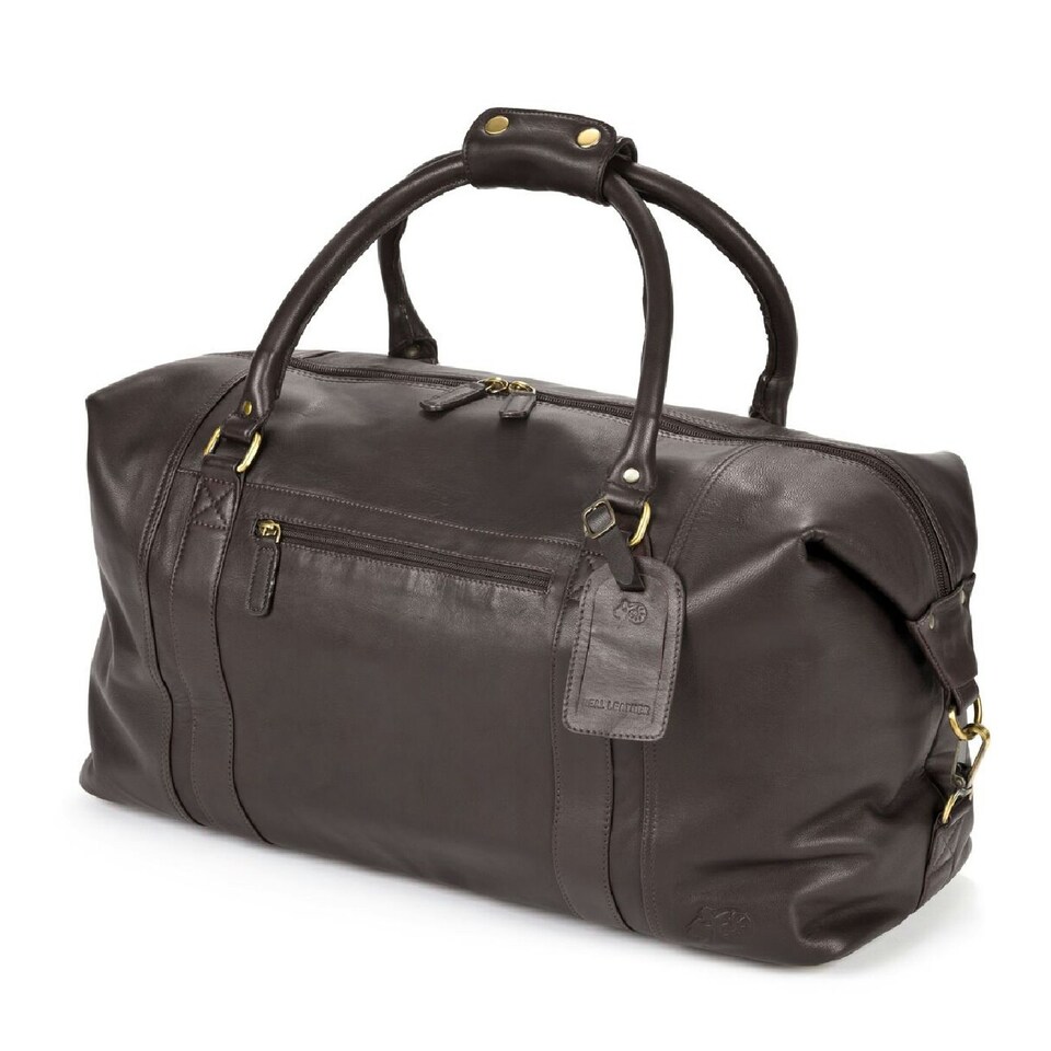 Eastern Counties Leather Large Holdall Bag - Black - One size