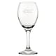 image 1 of Personalised Happy 60th Birthday Balloon Design Engraved Wine Glass