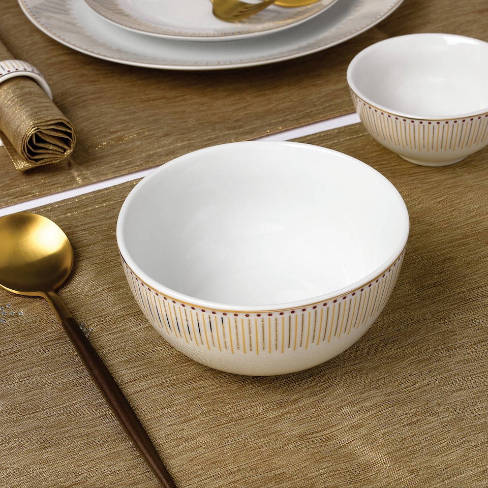 image 1 of 50pc Gold Radiance Dinner Set