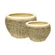 image 9 of Seagrass Pot Cover Set of 2 N/A