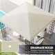 image 3 of Outsunny 3 x 3(m) Gazebo Canopy Replacement Cover, UPF30+, Cream White | Cream | Cream | 1