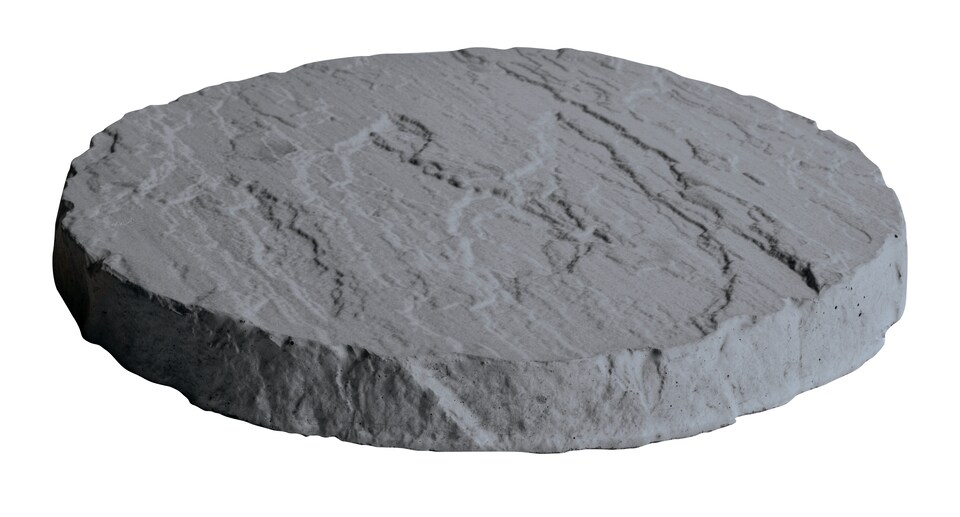 image 1 of Chalice Round Stepping Stone 300mm Welsh Slate Pallet of 25 - Bowland Stone